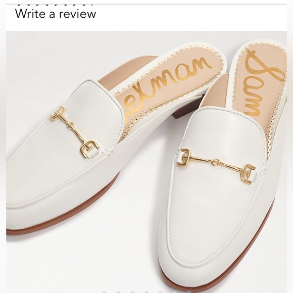 Sam Edelman Shoes - Sam Edelman Linnie Bit Mule Color Bright Light leather Size 7